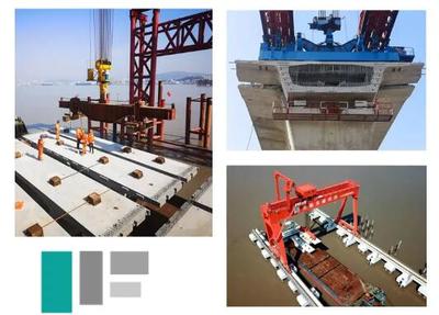 最新消息|温州瓯江北口大桥首跨预制节段梁拼装成功